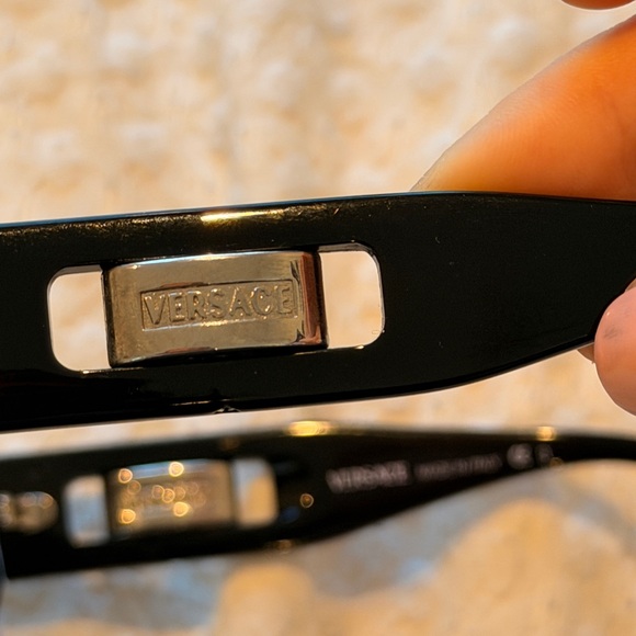 GIANNI VERSACE 470/B col 852 VINTAGE 90s sunglasses "Rotanti del Logo" Italy CE - Picture 5 of 7